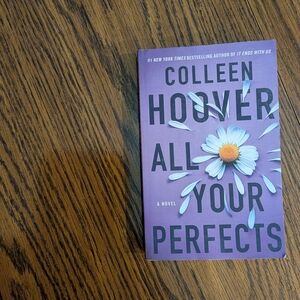 Purple 'All Your Perfects' Book by Colleen Hoover